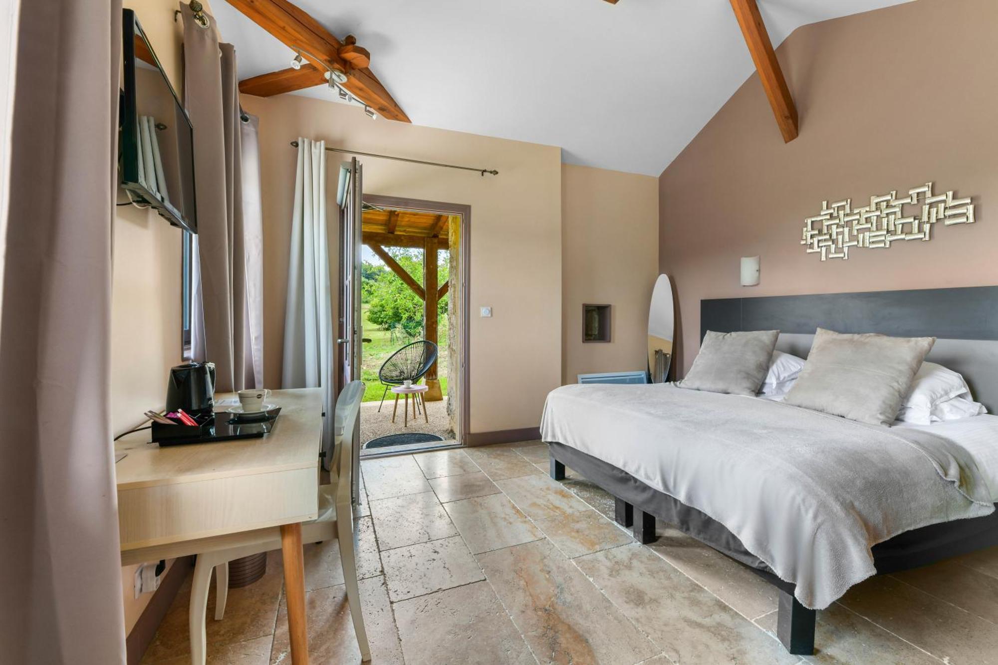 Logis L'Auberge De Larressingle Dış mekan fotoğraf