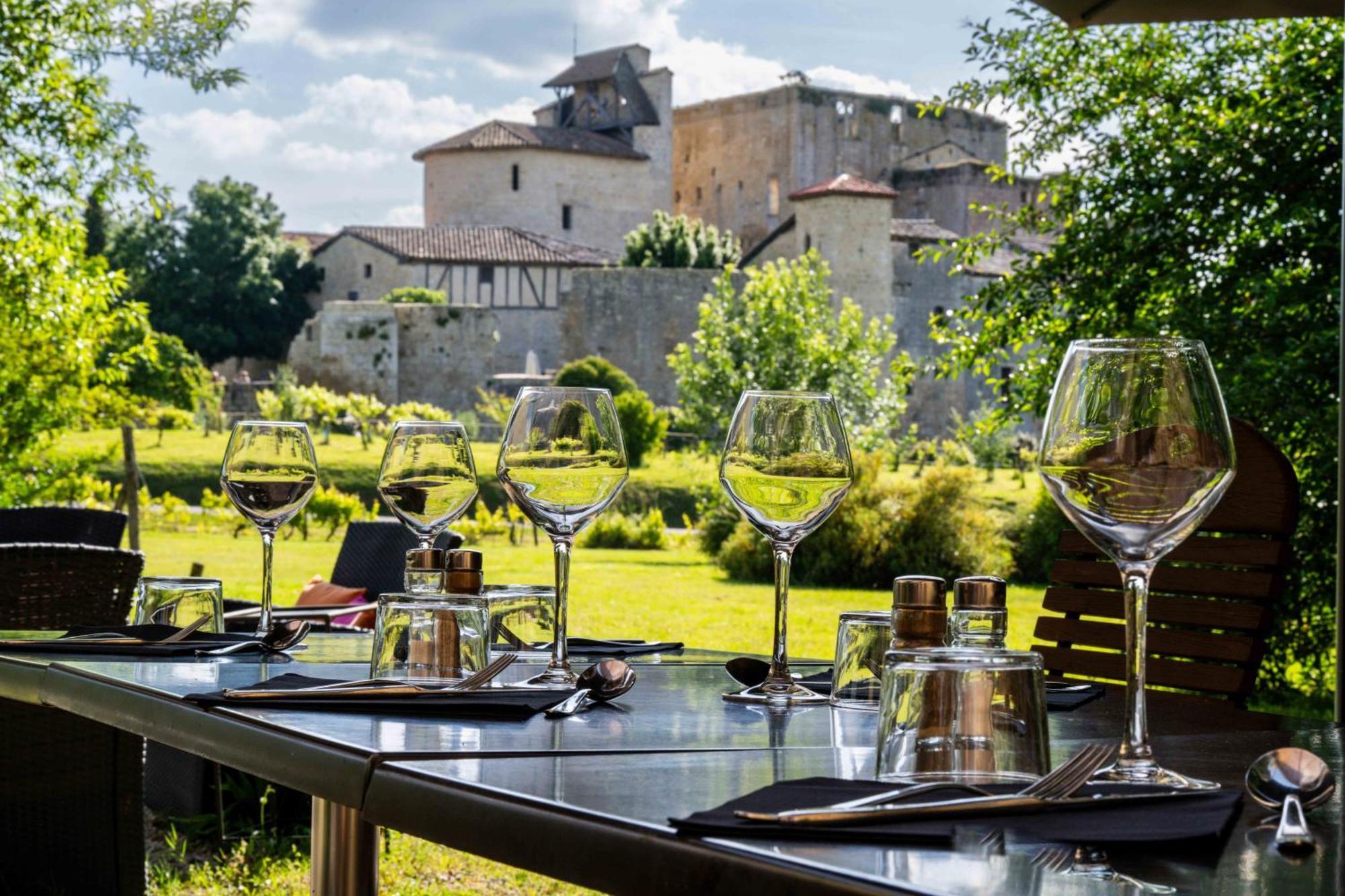 Logis L'Auberge De Larressingle Dış mekan fotoğraf