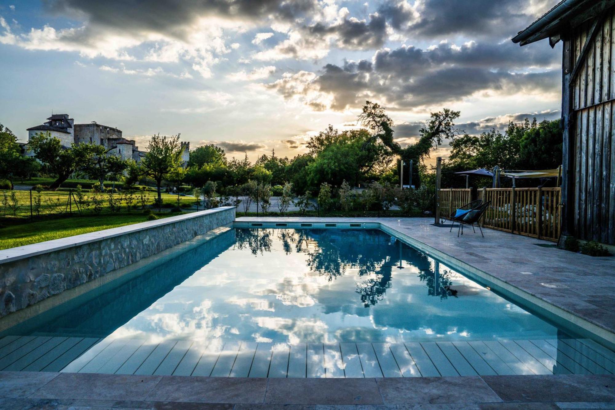 Logis L'Auberge De Larressingle Dış mekan fotoğraf